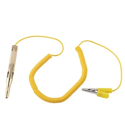 Immagine di Tester per Circuiti Auto Auto, DC 6V 12V 24V Penna Test di Tensione della Lampadina Gialla