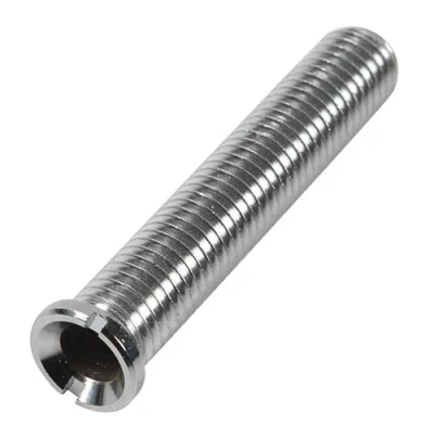 Immagine di ANBOO vite per lavello da cucina, M12 x 70 mm, cava lavello, in ottone valvole a cestello, lavabo, tappi scolapasta, cucina (argento)