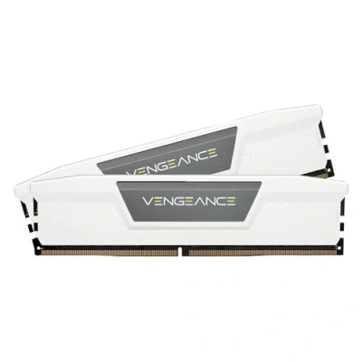 Immagine di CORSAIR VENGEANCE DDR5 RAM 32GB (2x16GB) 5200MHz CL40 Intel XMP Compatibile iCUE Memoria per Computer Bianco (CMK32GX5M2B5200C40W)