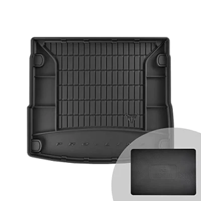 Immagine di FROGUM ProLine 3D Esclusivo Tappetino Vasca Baule Bagagliaio in gomma perfetto per Audi Q5 II dal 2016 Comodo organizzatore Bordi più alti
