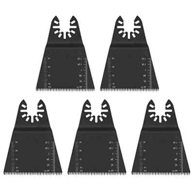 Immagine di Lama per , 5pcs 65mm in acciaio ad alto tenore di carbonio oscillante multi strumento legno plastica multiutensile