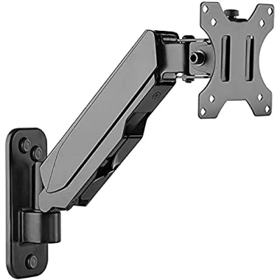 Immagine di Value 1 parte Supporto a muro per monitor Nero Regolabile in altezza