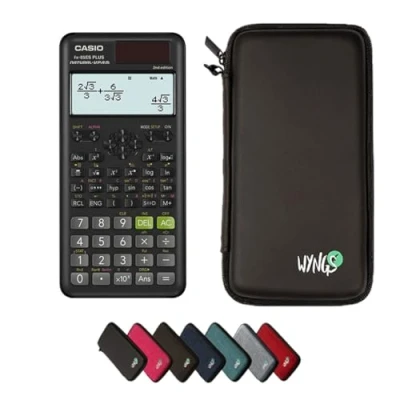 Immagine di CALCUSO Pacchetto Base negro con Calcolatrice Casio fx 85ES Plus 2nd edition (Inglese)