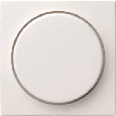 Immagine di GIRA Placca di copertura Dimmer System 55, Standard E2, Event, Event Chiara, Opaca, Esprit, ClassiX Bianco puro, Opaco 065027