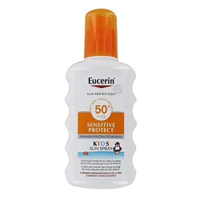 Immagine di Eucerin Protezione dai raggi UV del sole Spray per bambini Sensitive Protect SPF50 +, 200 ml