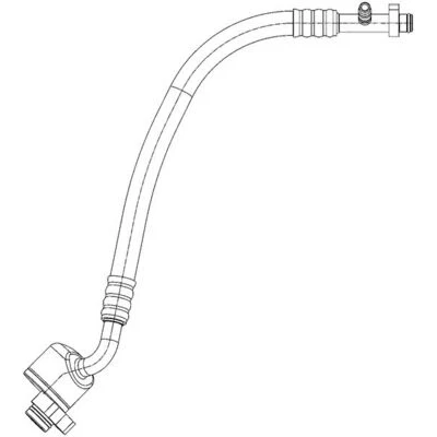Immagine di Condotto bassa pressione, Climatizzatore MAHLE ORIGINAL AP 131 000P