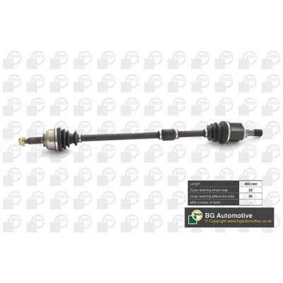 Immagine di BGA DS6310R Albero motore / Semiasse Assale anteriore Dx 890, 894 NISSAN: Note I, Micra 3, C+C 3