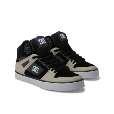 Immagine di DC Shoes Pure High Top WC, Scarpe da Ginnastica Uomo, Nero, Grigio, Marrone, 41 EU
