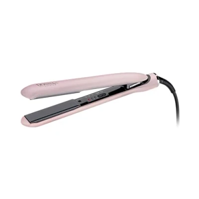 Immagine di GAMMAPIU’ Piastra per Capelli Donna+, Ferro, Ceramica con Polvere di Diamante, Effetto Liscio a Lungo, 3 Temperature, Riscaldamento Rapido, Autospegnimento, Rosa Opaco