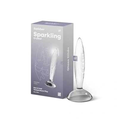 Immagine di Satisfyer Sparkling Crystal Trasparente Dildo