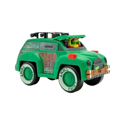 Immagine di Teenage Mutant Ninja Turtles Tartarughe Giocattoli TMNT Turtle Powered Party Cruiser Classic Giochi e Regalo Bambino 3 Anni in Su