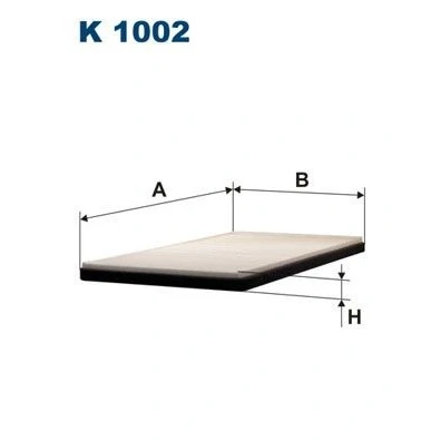 Immagine di FILTRON K 1002 Filtro abitacolo particellare 342 195 19 OPEL: Corsa B Hatchback, Tigra Coupe, Caravan