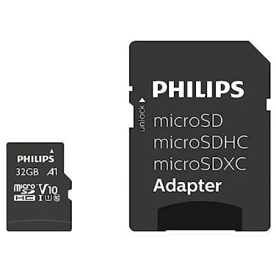Immagine di Philips FM32MP45B Carte mémoire flash (adaptateur microSDHC SD inclus(e)) 32 Go Class 10 UHS I