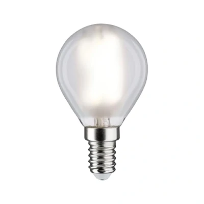 Immagine di Paulmann 29074 LED (monocolore) ERP D (A G) E14 Forma di goccia 5.9 W Bianco caldo (Ø x A) 45 mm 80 1 pz.