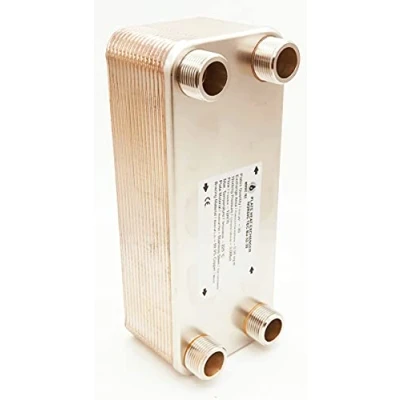 Immagine di Scambiatore di calore in acciaio inox Nordic Tec Ba 32 30 piastre 175 kW 1&quot;