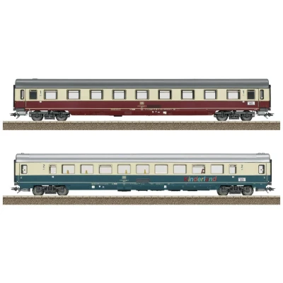 Immagine di Kit di auto passeggeri H0 Fern Express FD 1980 Royal See DB TRIX 23143 2