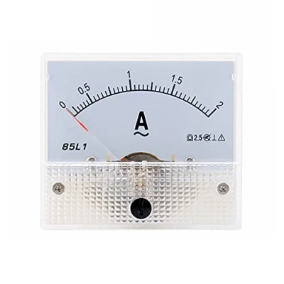Immagine di GUMEI 85L1 Misuratore da Pannello AC Amperometro analogico con indicatore di Corrente