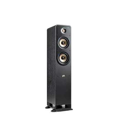 Immagine di Polk Audio Signature Elite ES50 Diffusori da Pavimento (singolo diffusore) Hi Res con Certificazione compatibilità Dolby Atmos e Dts: X, Tweeter 1&quot; (2) Woofer 5.25&quot;, nero