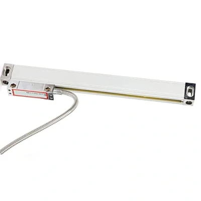 Immagine di Fafeicy scala lineare asse 2AE/3AE, di lettura pressofusa DRO in lega alluminio, risoluzione 5um, per display digitale JCS900 2AE/JCS900 3AE(0 250mm)