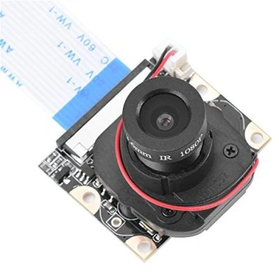 Immagine di fosa Raspberry Pi Manuale IR Cut Fotocamera per Visione Notturna Modulo Focus Regolabile 5MP HD Webcam OV5647 Video 1080p con 2Pcs Fill Light 2 / B +