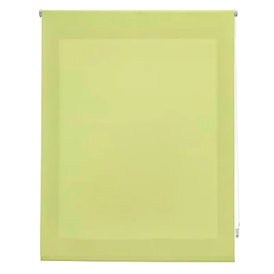 Immagine di INTERBLIND Tenda avvolgibile trasparente, 140 x 175 cm (larghezza per altezza) misura del tessuto, 137 170 traslucida pistacchio finestre