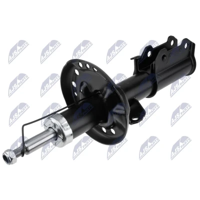 Immagine di NTY A PL 039 Ammortizzatore Assale anteriore Dx pressione del gas doppio tubo tipo McPherson Spina superiore, Collare inferiore