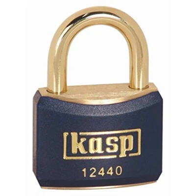 Immagine di Kasp 124 KA24402 Lucchetto 40 mm, in ottone, colore: Blu