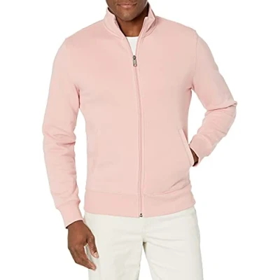 Immagine di Amazon Essentials Felpa con Collo a Lupetto Cerniera Integrale Uomo, Rosa, S