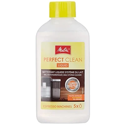 Immagine di Melitta 202034 Perfect Clean Detergente Liquido Per il Filtro del Latte, Macchina da Caffé Automatica, 250 ml, Vari Tipi di Imballaggio