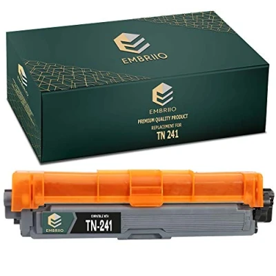 Immagine di EMBRIIO TN241 TN 241BK Nero Cartuccia Toner Sostituzione per Brother HL 3140CW 3150CDW 3170CDW DCP 9015CDW 9020CDW MFC 9140CDN 9330CDW 9340CDW 9332CDW 9142CDN