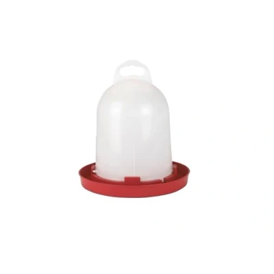 Immagine di Kerbl Abbeveratoio per pollame in plastica, 5,5 litri, con chiusura a baionetta, galline e pulcini