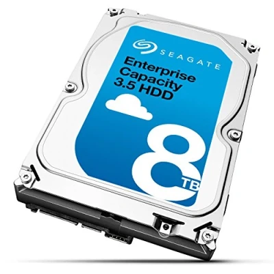 Immagine di Seagate Exos 7E8, 8TB, Hard Disk Interno, SATA, Classe Enterprise, 3,5&quot;, Data Center (ST8000NM000A)