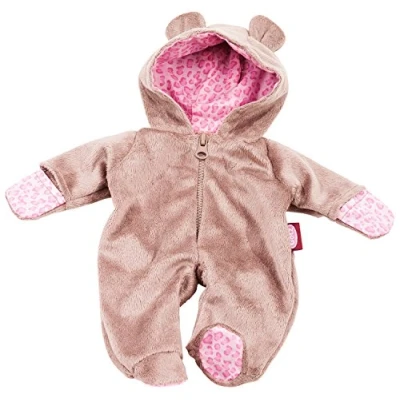 Immagine di Götz 3402669 Tutina Teddy Taglia complessiva dell&#039;abbigliamento per bambola in un unico pezzo. M Set di abbigliamento e accessori 1 pezzo bambole da 42 a 46 cm