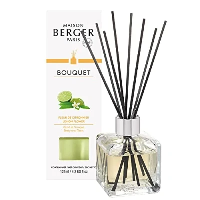 Immagine di Lampe Berger Set di profumi Cube Fleur de Citronnier, fiori limone, 125 ml