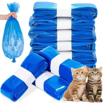 Immagine di Druuzyl Scatola di Ricarica per Secchio Pannolini (10 Pezzi) Tessuto Resistente e Ispessito Compatibile con Lettiera Cestini Confezione da 10 Ricariche