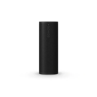 Immagine di Sonos Roam 2, speaker portatile con Wi fi e Bluetooth, leggero, resistente, impermeabile, facile da gestire, (Nero)