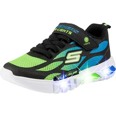 Immagine di Skechers Flex glow Dezlom, Scarpe Da Ginnastica Bambini e ragazzi, Nero, 28.5 EU