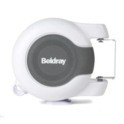 Immagine di Beldray LA027016 linea di lavaggio doppia per esterni e interni, abbigliamento retrattile, asciugatura bucato, portatile campeggio/Motorhomes, 26 M spazio