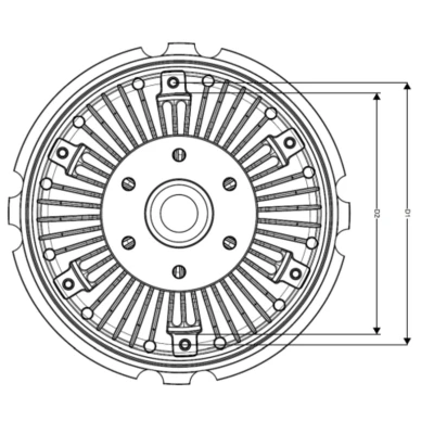 Immagine di NRF 49717 Giunto Viscoso