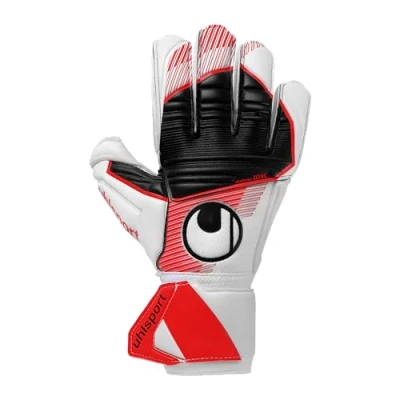 Immagine di uhlsport Absolutgrip Guanti da portiere di calcio per ragazzi e uomini con fissaggio al polso