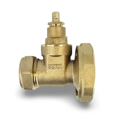 Immagine di Wärmer System Valvola a saracinesca per pompa di riscaldamento centralizzato, 1,1/2 x 22 mm