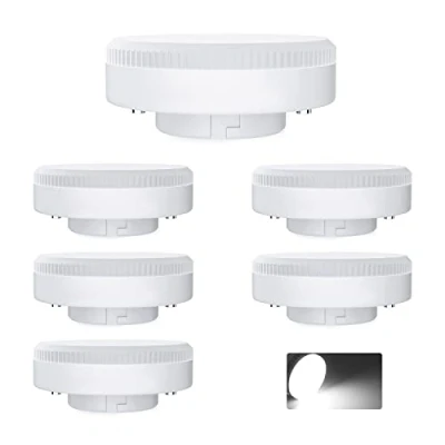 Immagine di BVCL Lampadine GX53 LED, 10W LED Bianco freddo 6000K 1000LM, AC 220 240V Non Dimmerabili, Sfarfallanti, 6 Pezzi