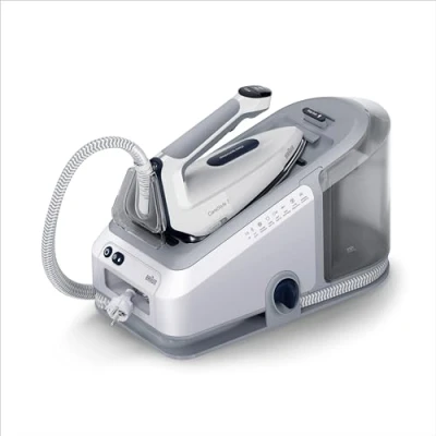 Immagine di Braun CareStyle 7 IS7262GY Ferro da stiro a Caldaia con 5 Anni di Assistenza, Spegnimento Automatico, Risparmio energetico, Sistema Bloccaggio Ferro, Riscaldamento Rapido, Serbatoio Removibile 2L