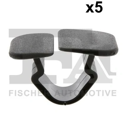 Immagine di FA1 11 10016.5 Clip, Fregio/Modanatura protettiva nero VOLKSWAGEN: Golf 6, 4, Passat B5 GP Variant, AUDI: A4 B6 Avant, Sedan