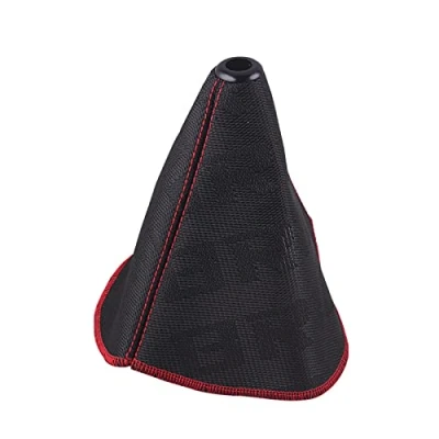 Immagine di Copertura per pomello del cambio in tela resistente, universale, colore nero