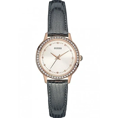 Immagine di Guess Orologio Analogico Quarzo Donna con Cinturino in Pelle W0648L2