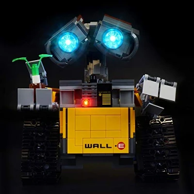Immagine di BRIKSMAX Kit di Illuminazione a LED per Lego Ideas Wall E, Compatibile con Il Modello 21303 Mattoncini da Costruzioni Non Include Set