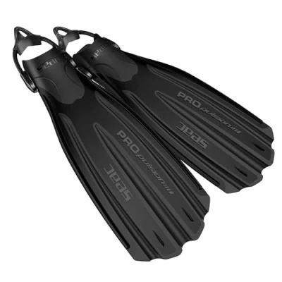 Immagine di Seac Propulsion S, Pinne da Subacquea con Cinghiolo Elastico, Made in Italy