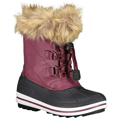 Immagine di CMP KIDS ANTHILIAN SNOW BOOT WP, Scarpe da Camminata, Unisex Bambini e ragazzi, Rosso (Burgundy), 36 EU