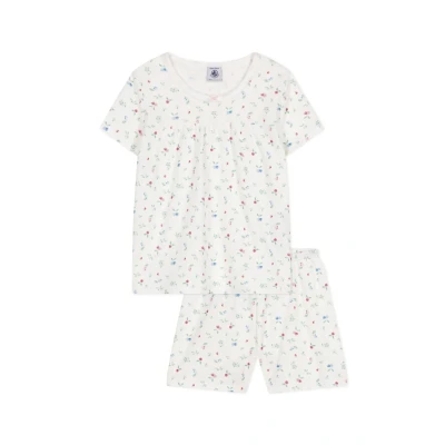 Immagine di Petit Bateau A0d4w Pyjacourt, Bianco/Multicolore, 6 Anni Bambina